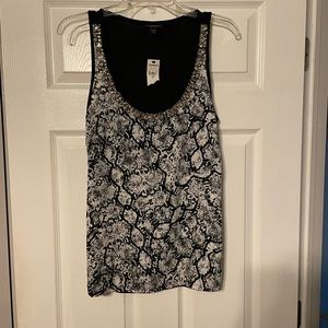 NWT Express Snakeskin Print Tank Top